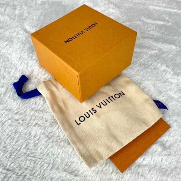 Louis Vuitton small Box, dust bag, gift note card, jewelry nice set! RARE SIZE - Picture 6 of 8